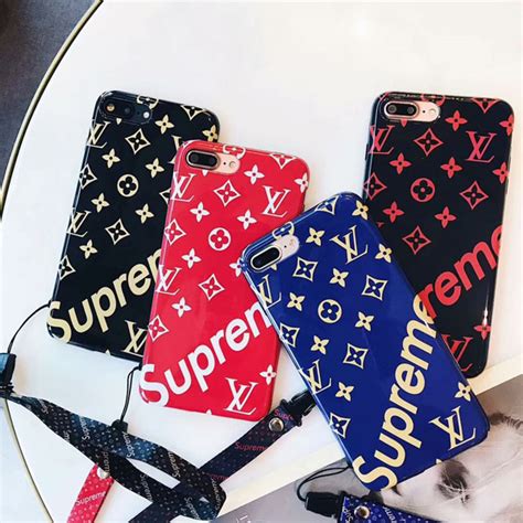 supreme lv wristlet